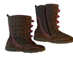 Stride Rite Tamara Girl’s Suede Boots Size US 7/EURO 23.5